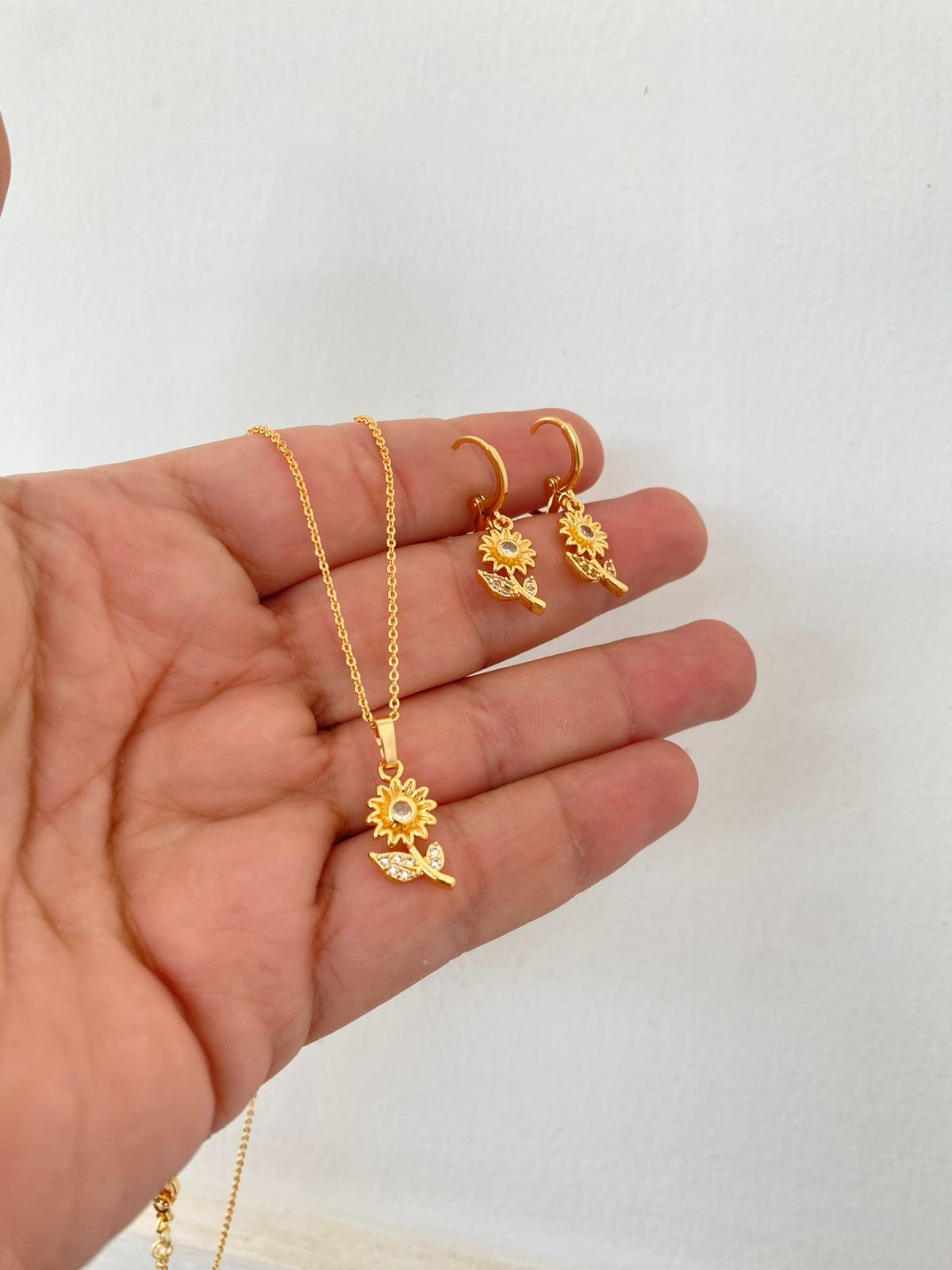 Set cover gancho flores